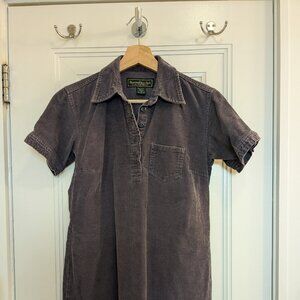Purple Vintage Abercrombie and Fitch Dress, Corduroy